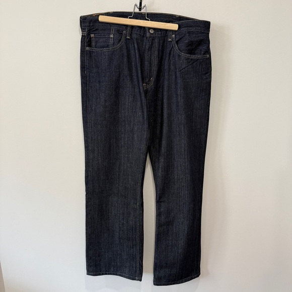Levi's Men's 559 Deep Indigo Relaxed Straight Fit Jeans W38 - Picture 3 of 17